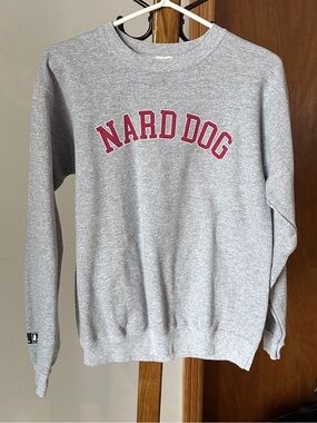 The Office - Nard Dog Andy Bernard Gray Crewneck Sweatshirt